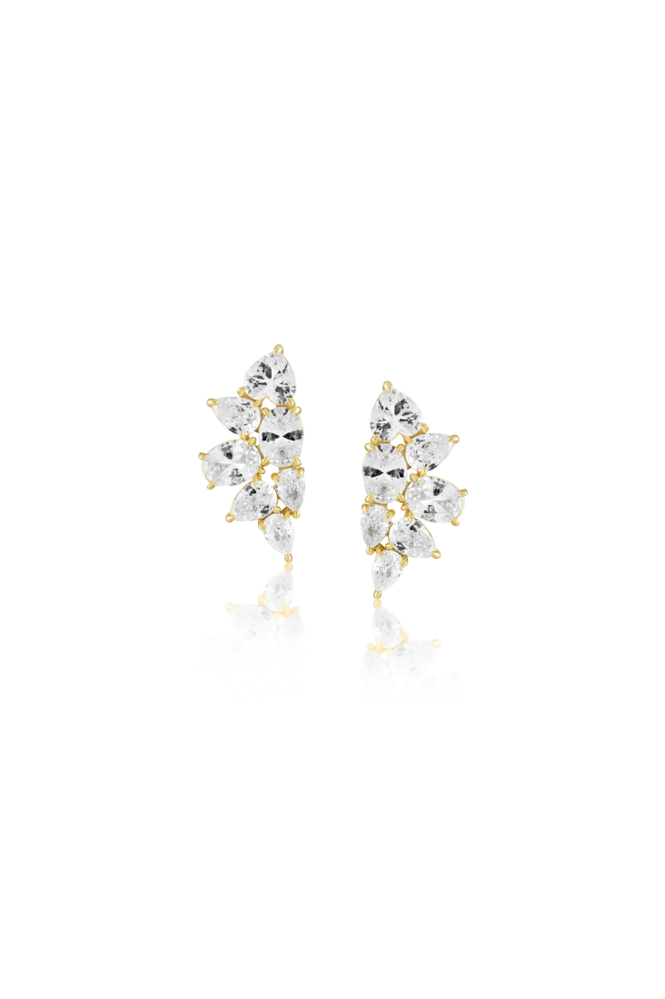Eden CZ Earring - Sahira Jewelry