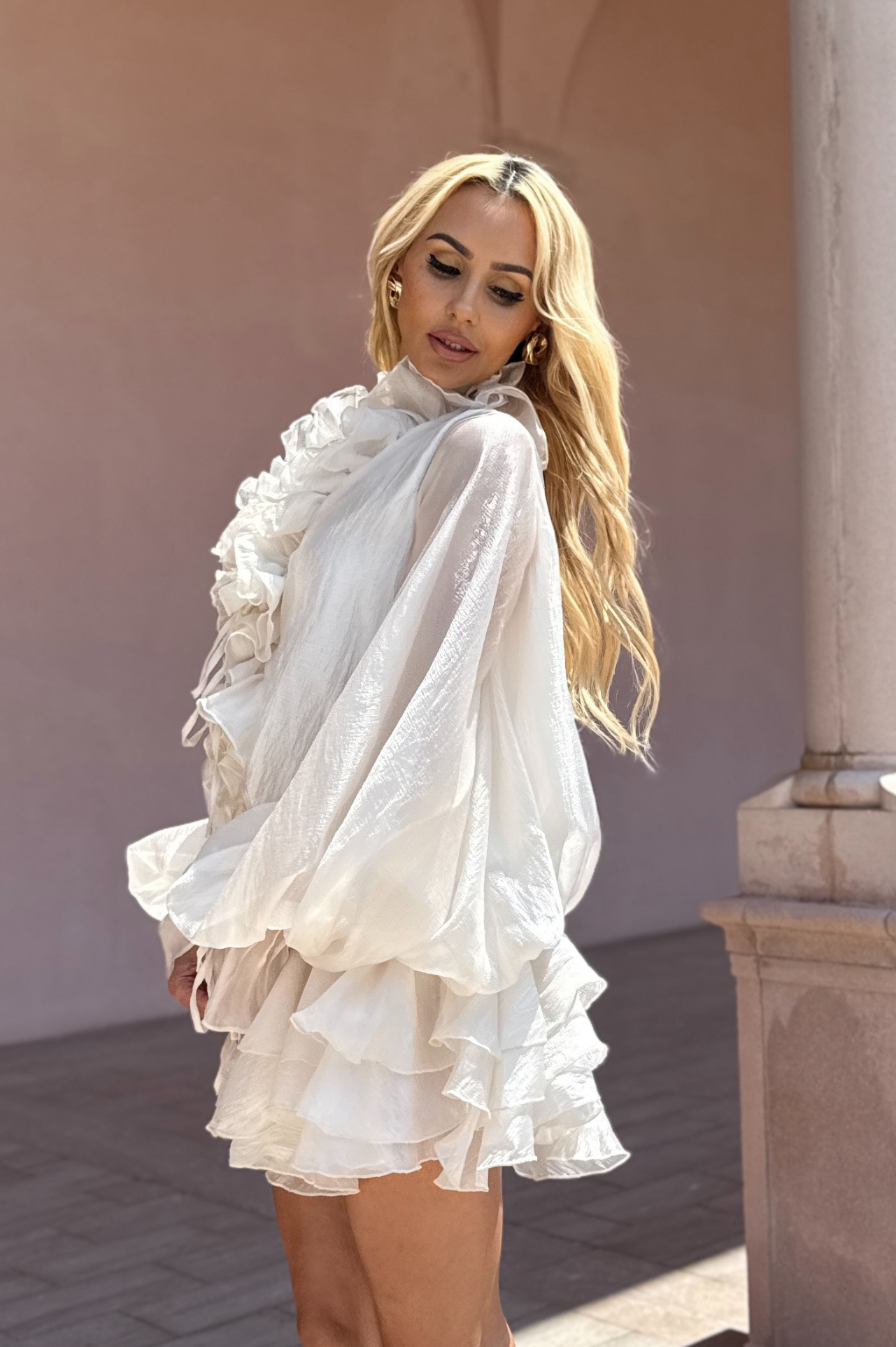 Ally Ruffle Dress