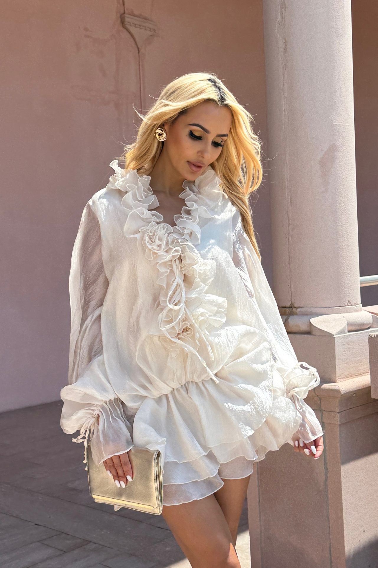 Ally Ruffle Dress
