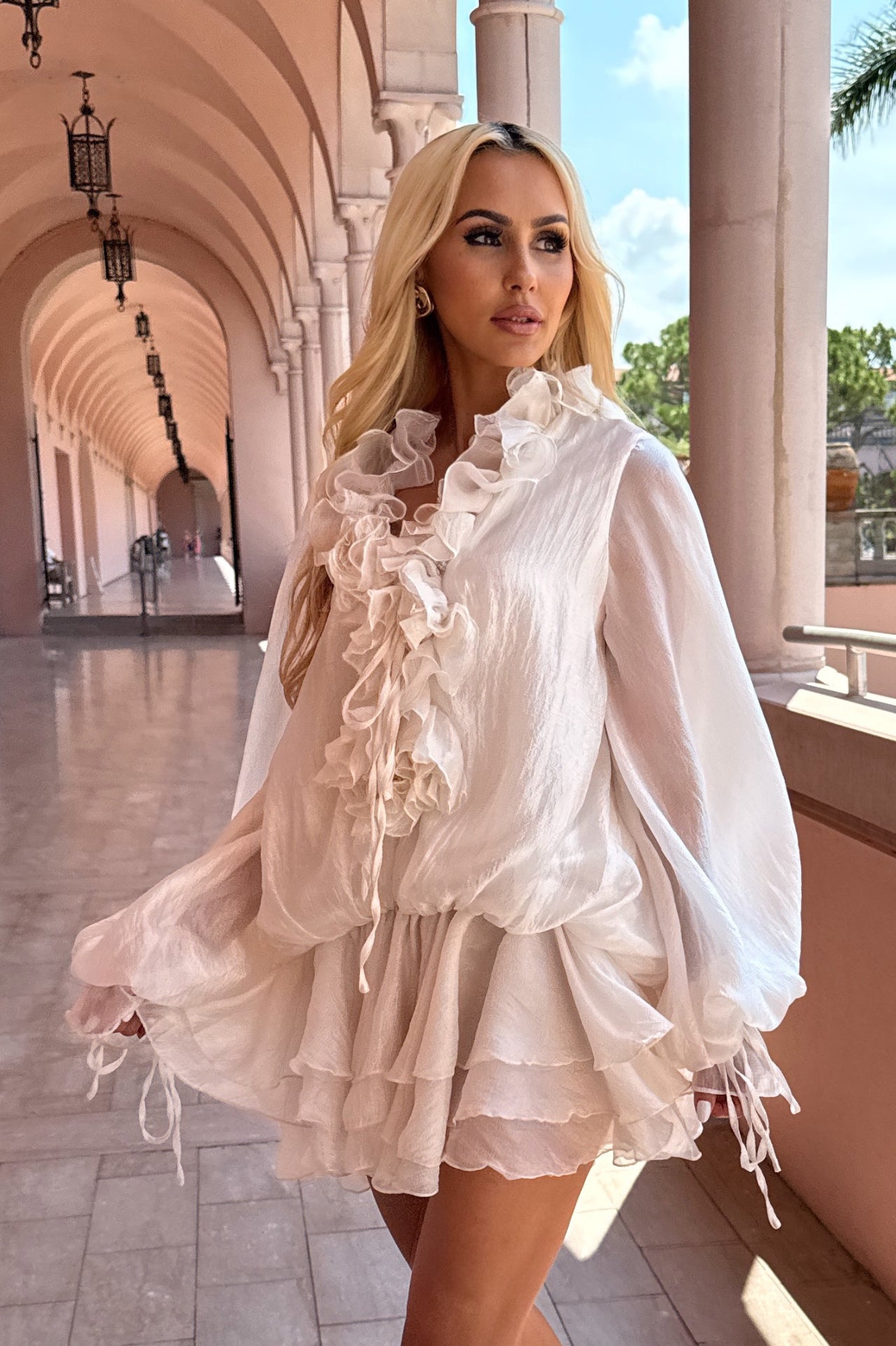 Ally Ruffle Dress