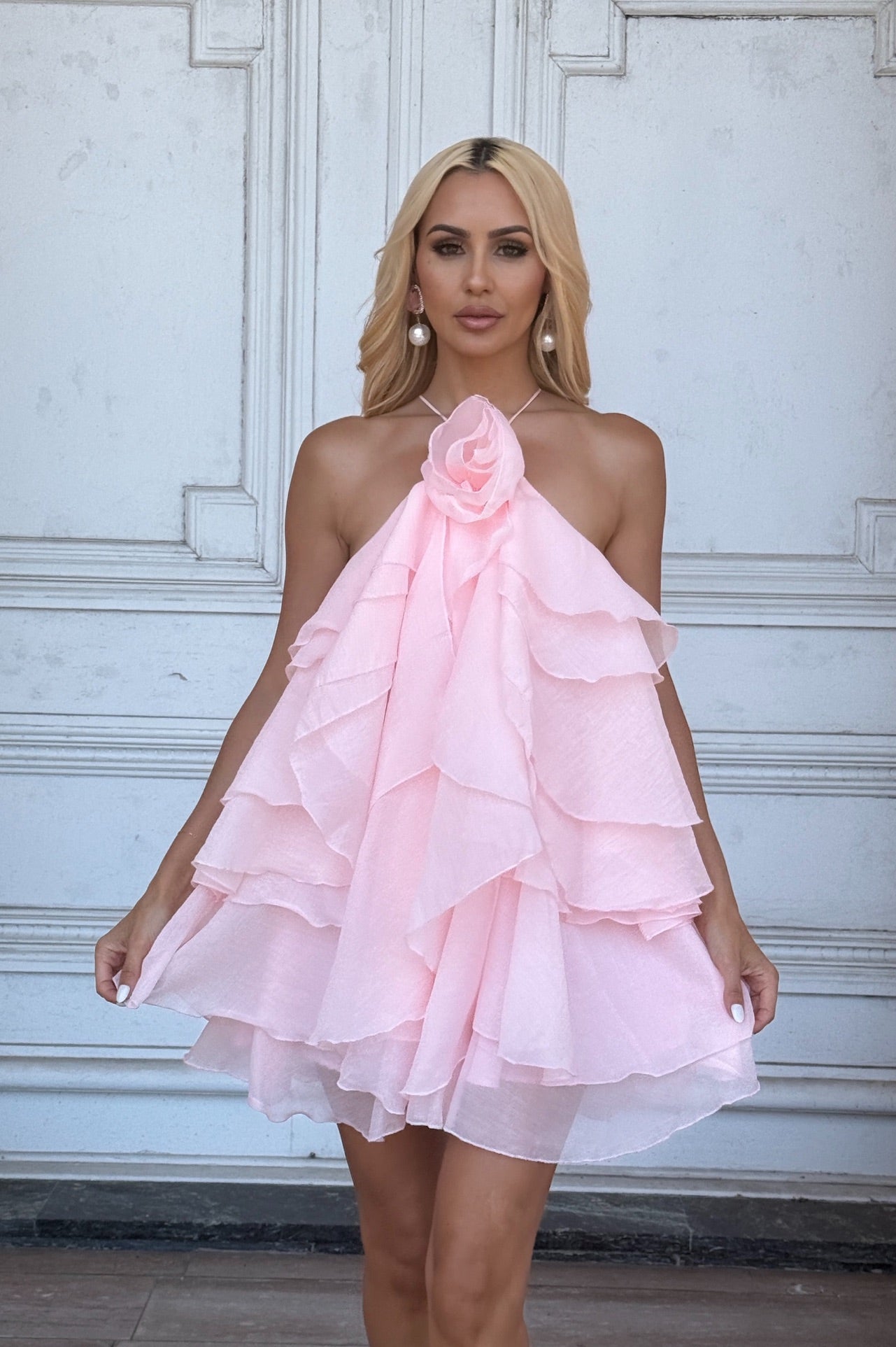 Rubi Rose Ruffle Dress