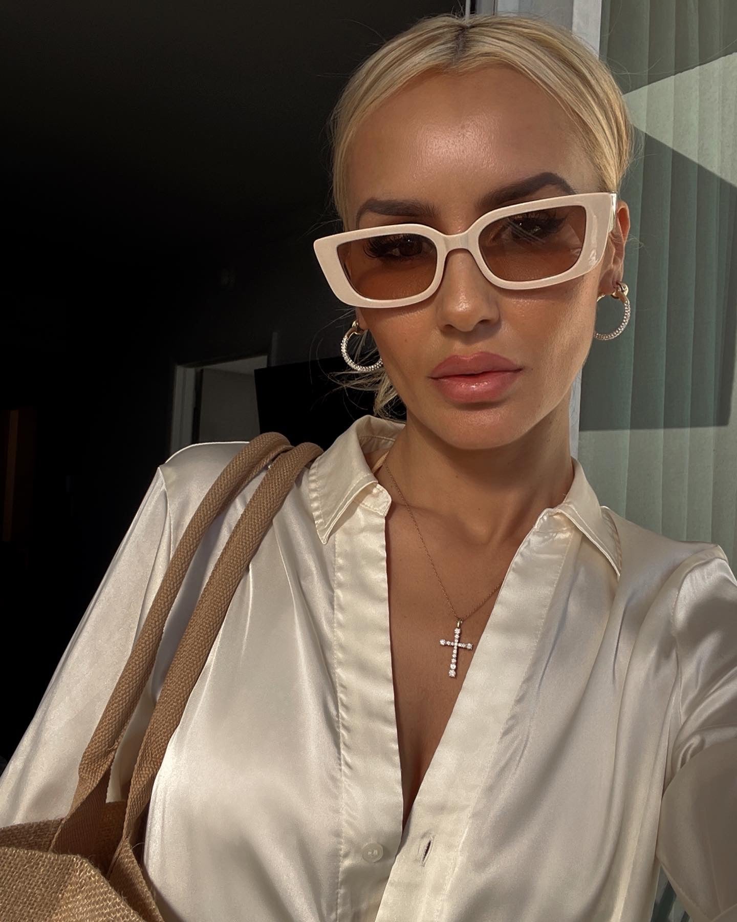 Jade Sunglasses - Ivory