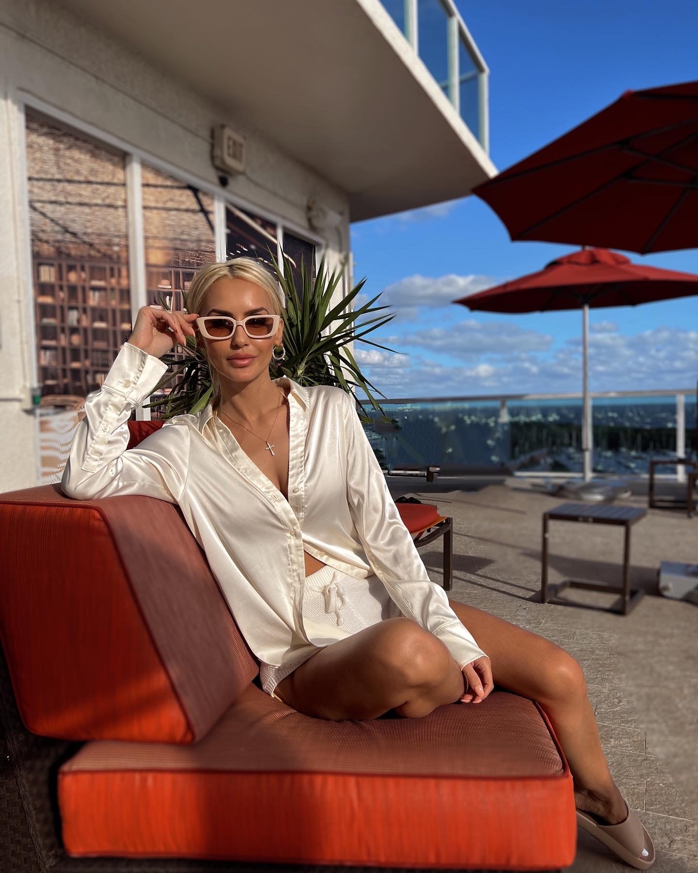 Jade Sunglasses - Ivory