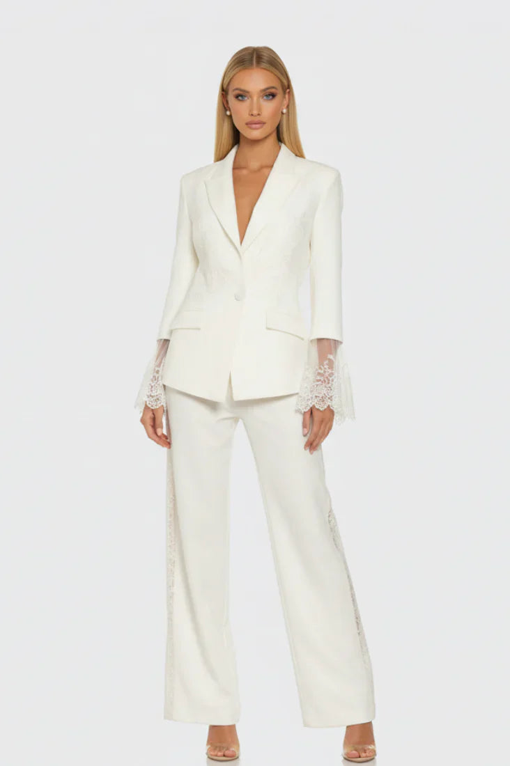Women's Two Piece Matching Sets, Rhinestone 2 Piece Pants Set & Outfit ...