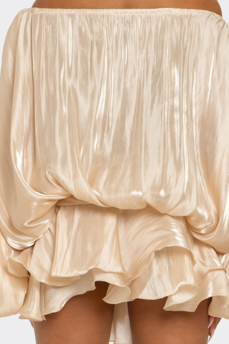 Angie Champagne Romper