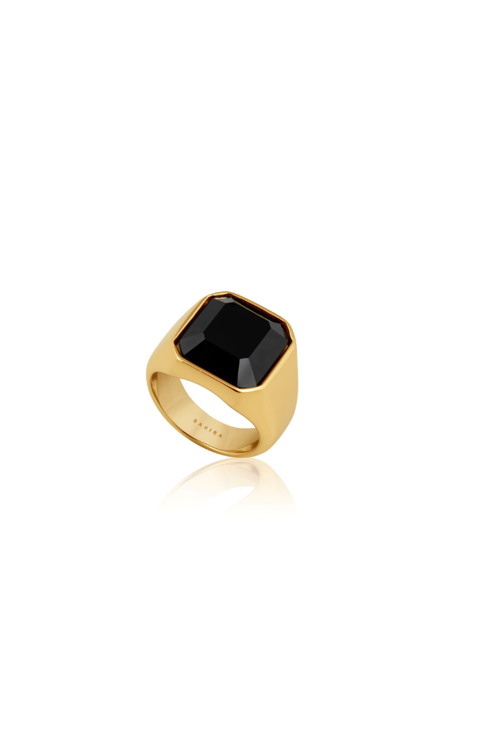Ora Onyx Ring - Sahira Jewelry