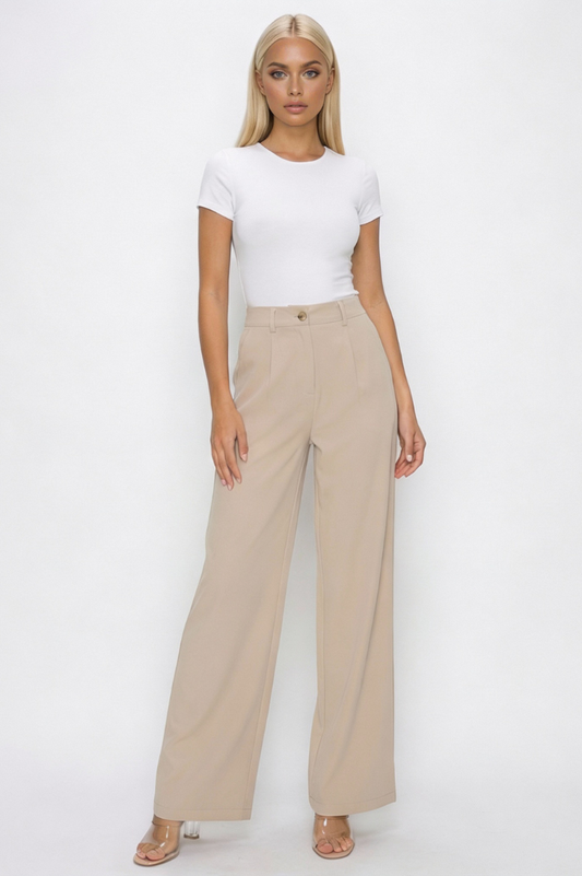 Mia Pants - Taupe
