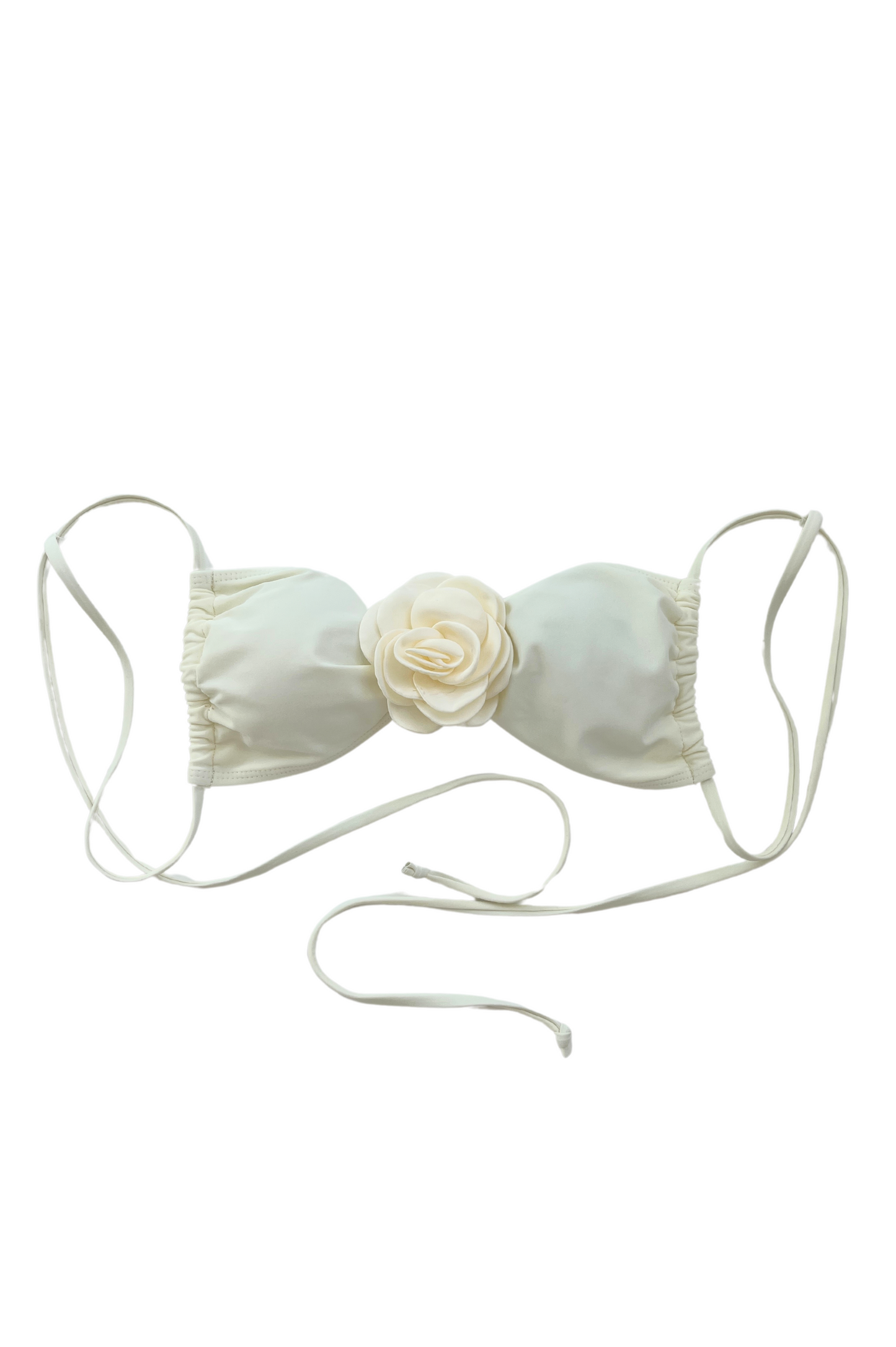 Tessa Rose Bikini Top - Ivory