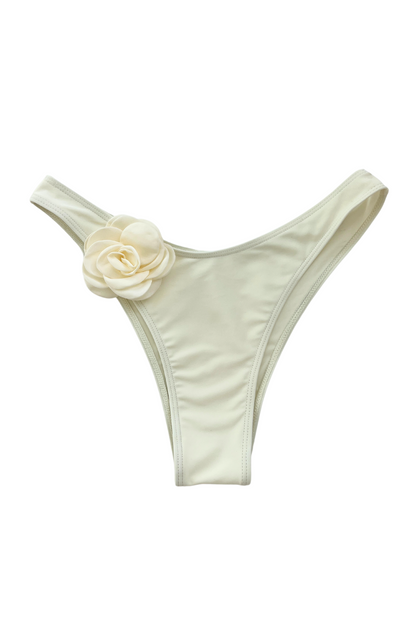 Tessa Rose Bikini Bottom - Ivory