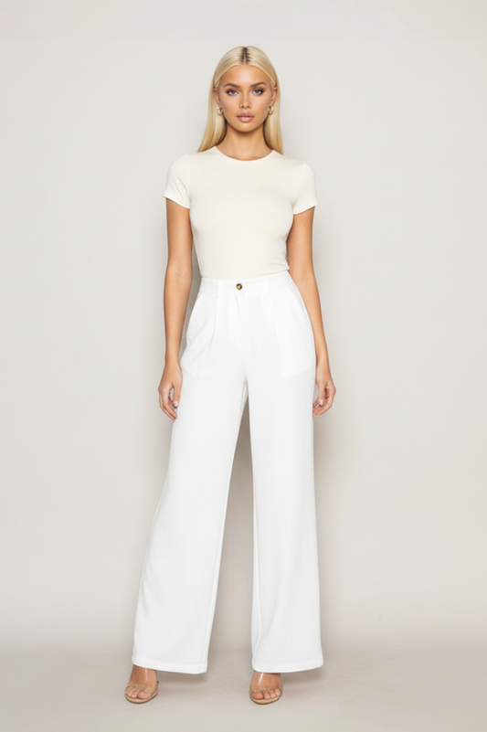 Mia Pants - White
