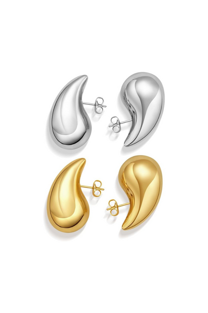 Miley Drop Earrings - Gold