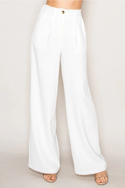Mia Pants - White
