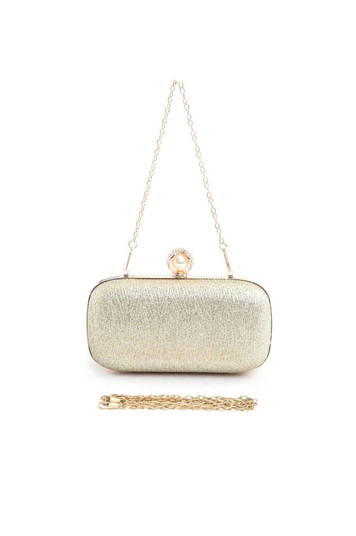Crystal Statement Clutch