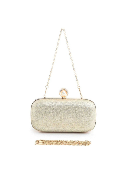 Crystal Statement Clutch