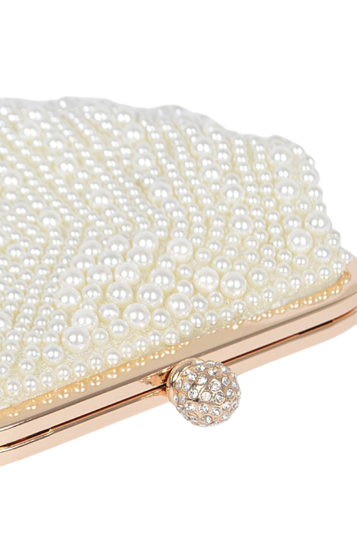 Pearl Shell  Clutch Bag