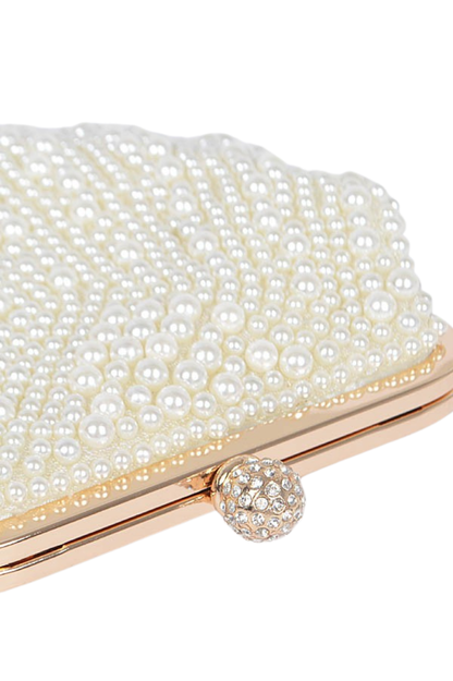 Pearl Shell  Clutch Bag