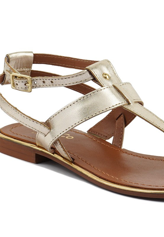 Irene Leather Sandals