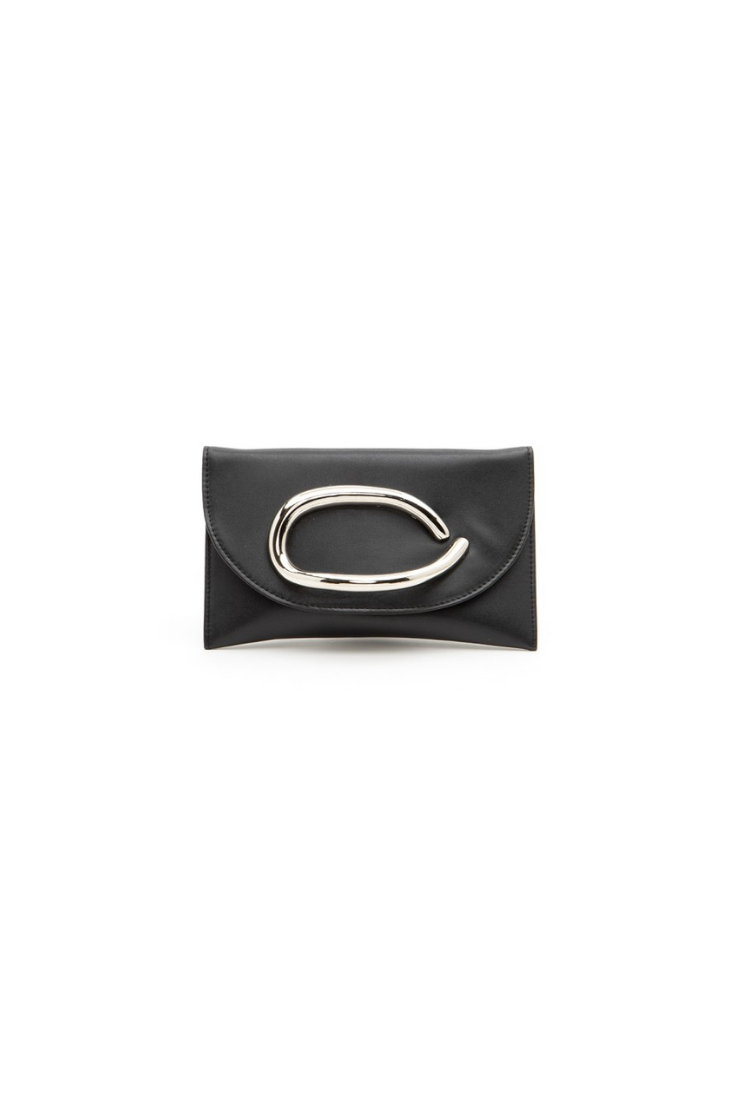 Metal Envelope Clutch Bag