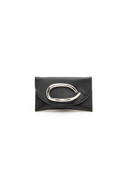 Metal Envelope Clutch Bag