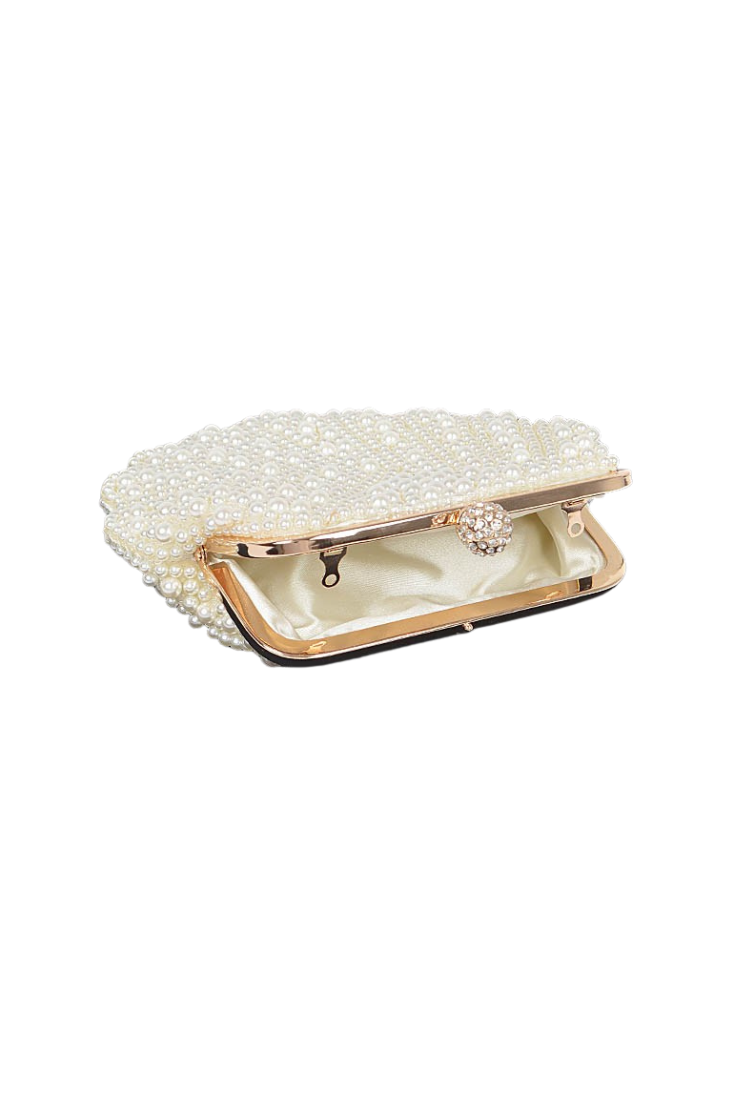 Pearl Shell  Clutch Bag