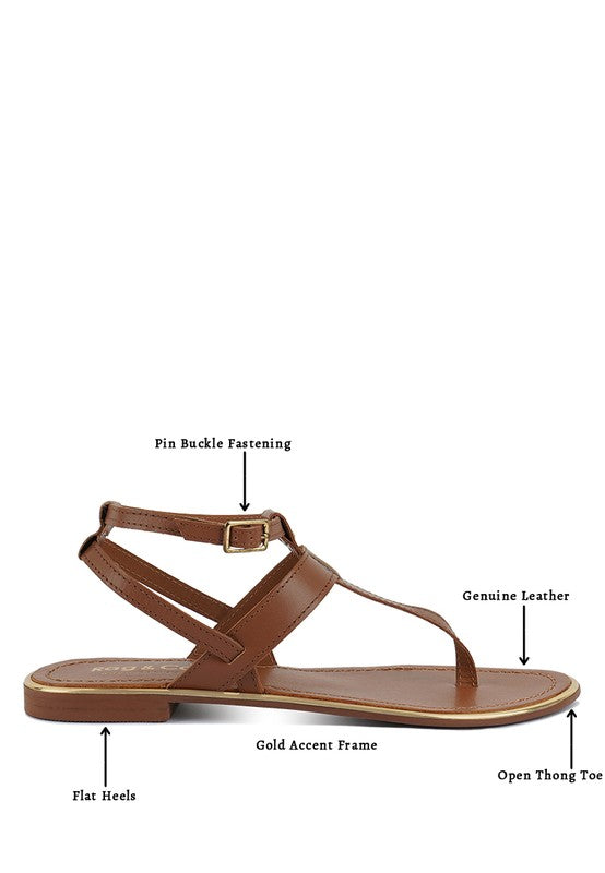 Irene Leather Sandals