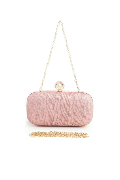 Crystal Statement Clutch