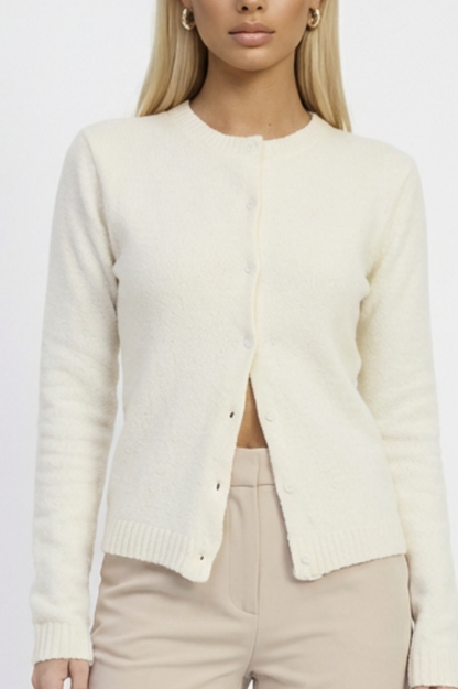 Carly Button Up Cardigan