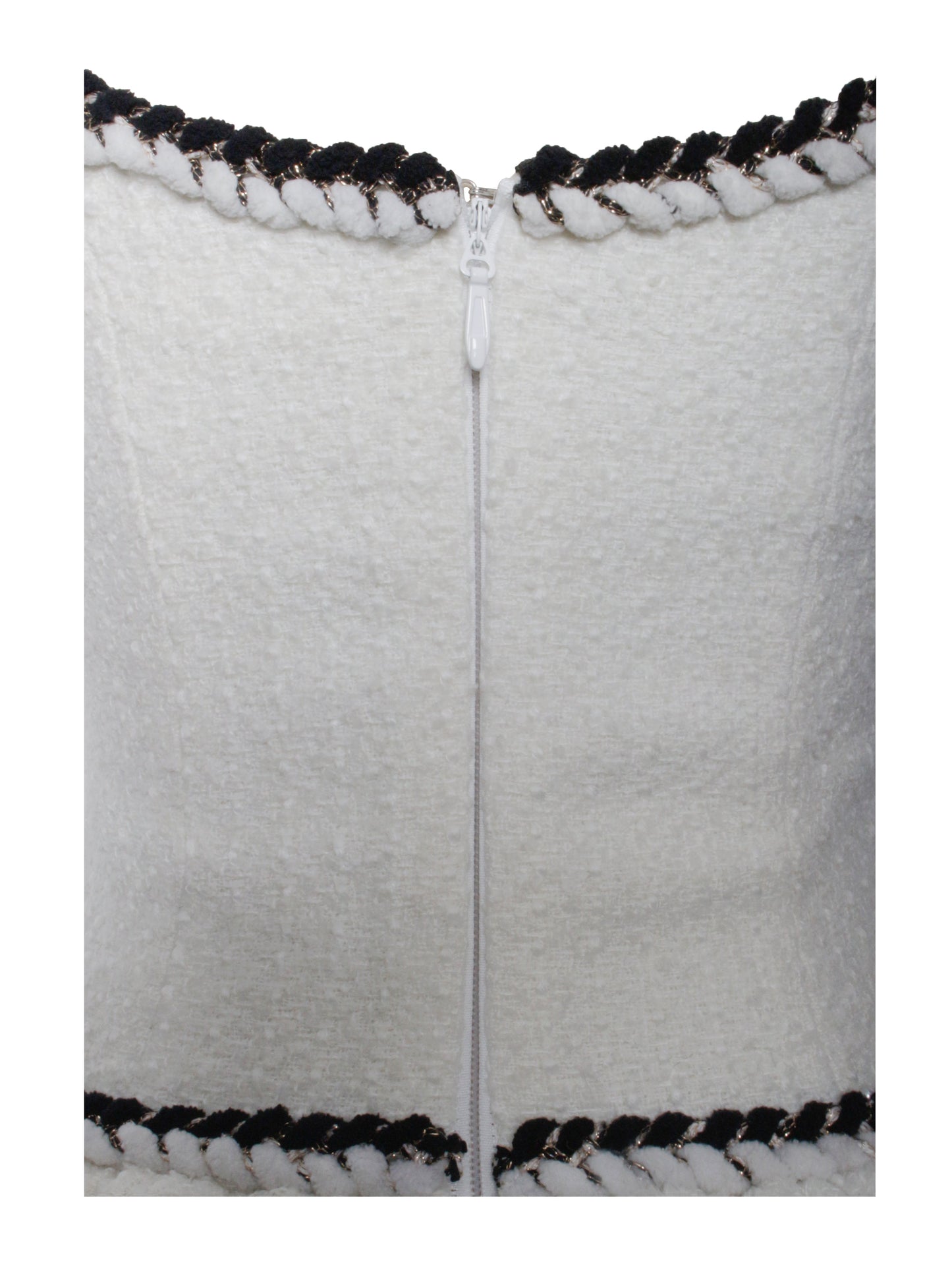 Coco Tweed V Waist Mini Dress - Miss Circle