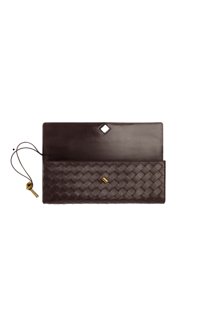Nora Leather Clutch Bag