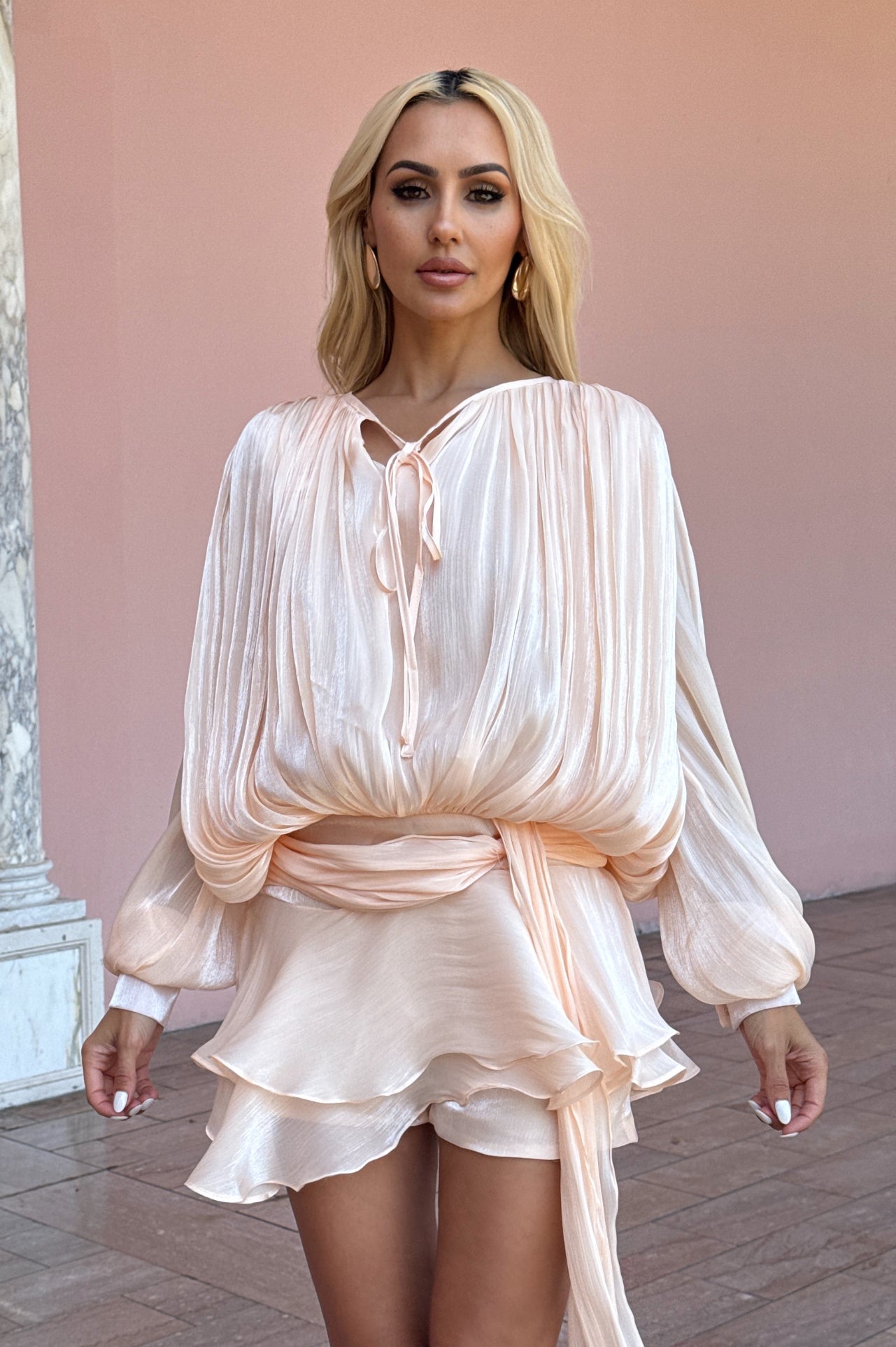 Mia Ruffle Mini Dress
