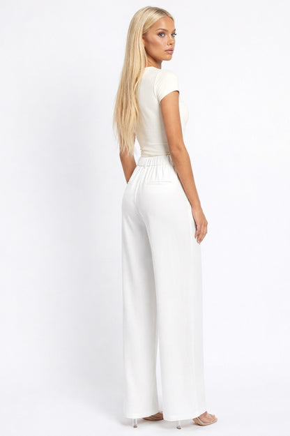 Mia Pants - White