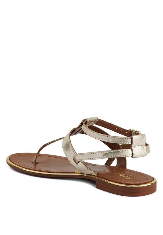 Irene Leather Sandals